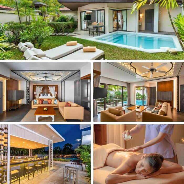 Dewa Phuket Resort & Villas at Nai Yang Beach featuring private pool suites, tropical gardens and beachfront dining — featured on The Road to Timbuktu’s guide for mature travellers exploring the best resorts in Phuket with private pools