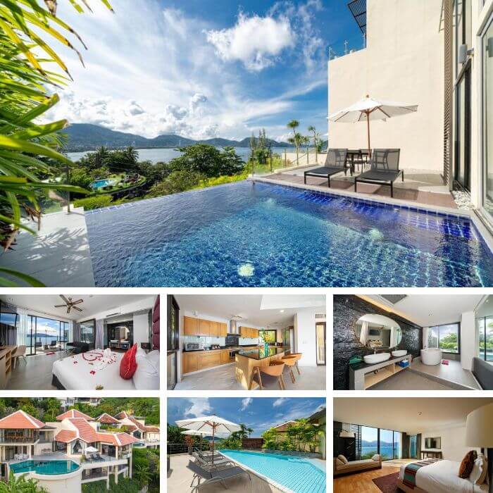 Indochine Resort & Villas Patong in Phuket featuring hillside private pool villas, ocean views and modern tropical design — featured on The Road to Timbuktu’s guide for mature travellers exploring the best resorts in Phuket with private pools.