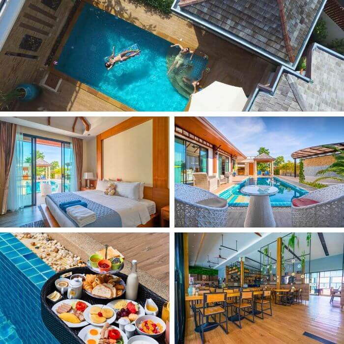 Rawayana West Villas & Kids Park in Rawai, Phuket featuring modern family villas with private pools and lush garden surroundings — showcased on The Road to Timbuktu’s guide for mature travellers seeking the best resorts in Phuket with private pools