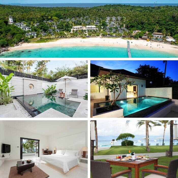 The Racha luxury resort on Racha Island near Phuket featuring beachfront villas with private pools, ocean views and elegant dining — featured on The Road to Timbuktu’s guide for mature travellers exploring the best resorts in Phuket with private pools