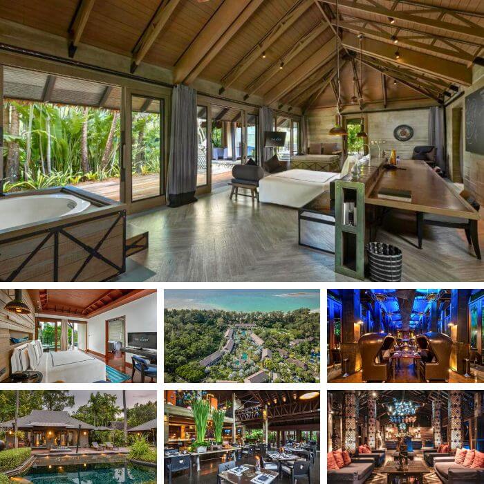 The Slate, Phuket featuring luxury villas with private pools, industrial-chic design and tropical gardens — featured on The Road to Timbuktu’s guide for mature travellers exploring the best resorts in Phuket with private pools.