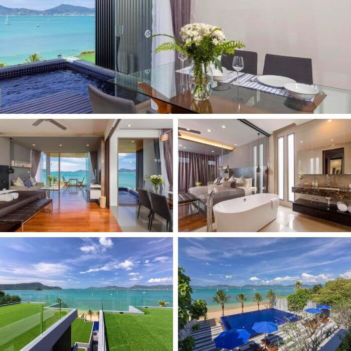 X10 Seaview Suites at Panwa Beach in Phuket showing ocean-view private pool suite, modern interiors and beachfront access — featured on The Road to Timbuktu’s guide for mature travellers seeking the best resorts in Phuket with private pools